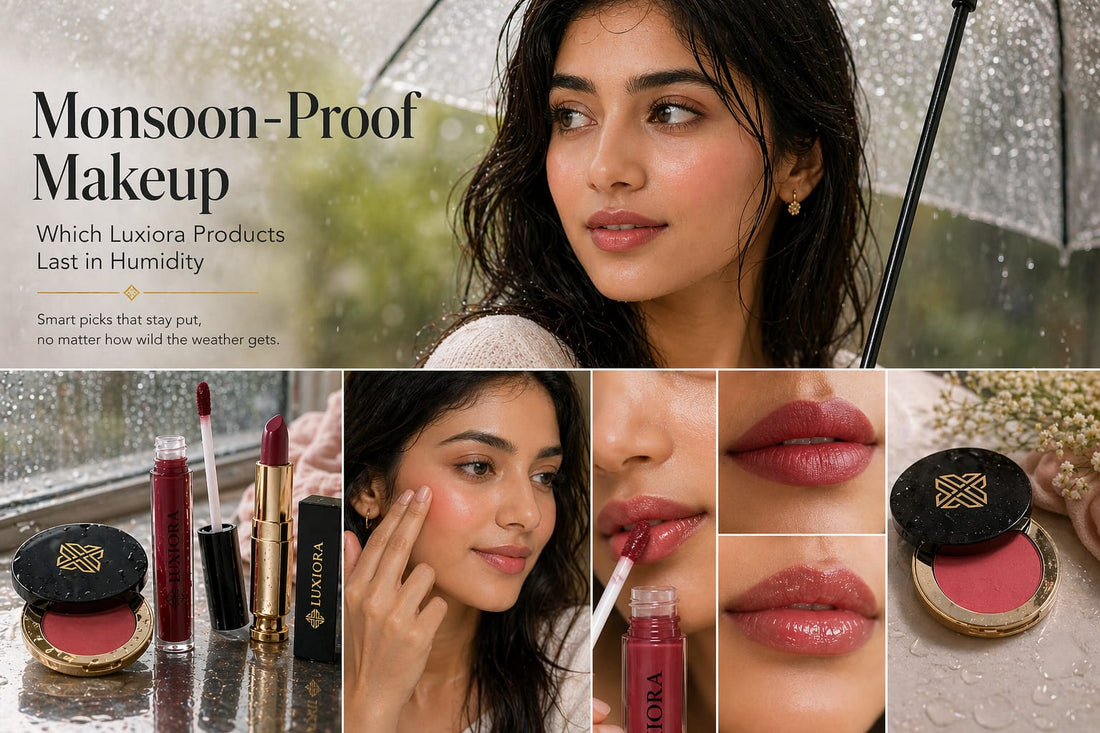 Monsoon-Proof Makeup: Which Luxiora Products Last in Humidity