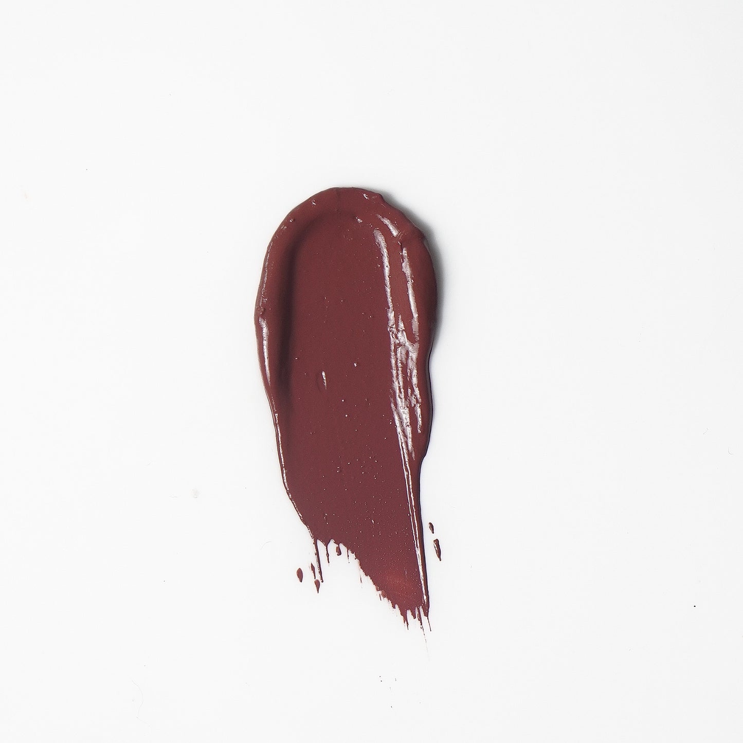 Bare Vibe mauve nude lipstick swatch on Indian skin — Luxiora velvet matte office nude