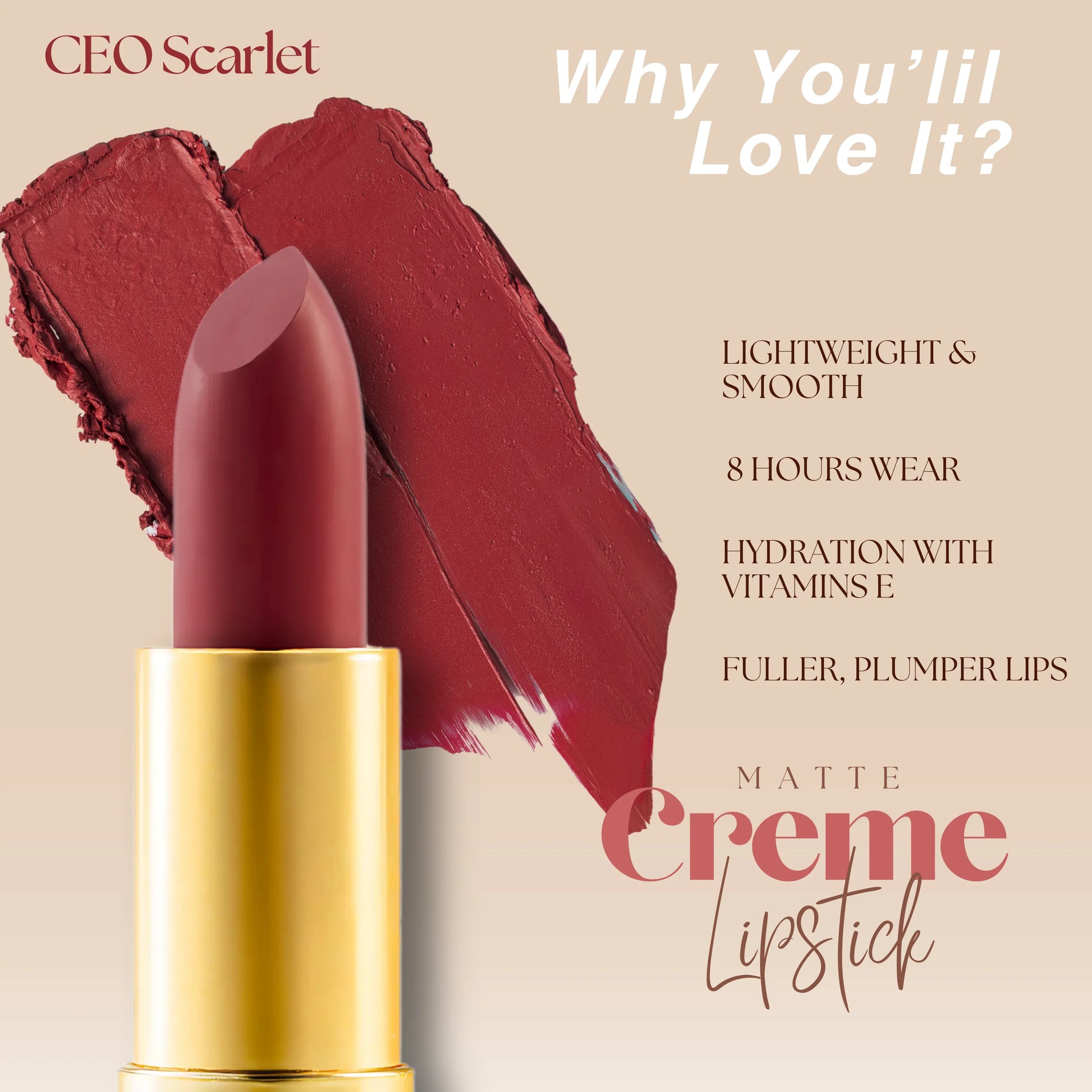 Ceo Scarlet-Nude Soft Mauve Pink
