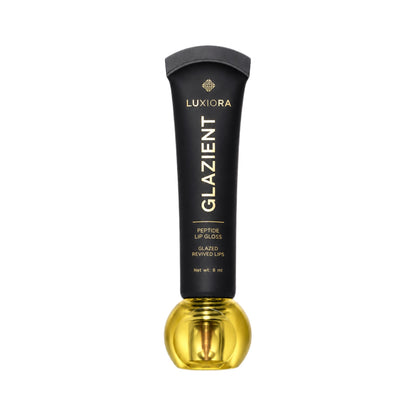 Glazient peptide gloss