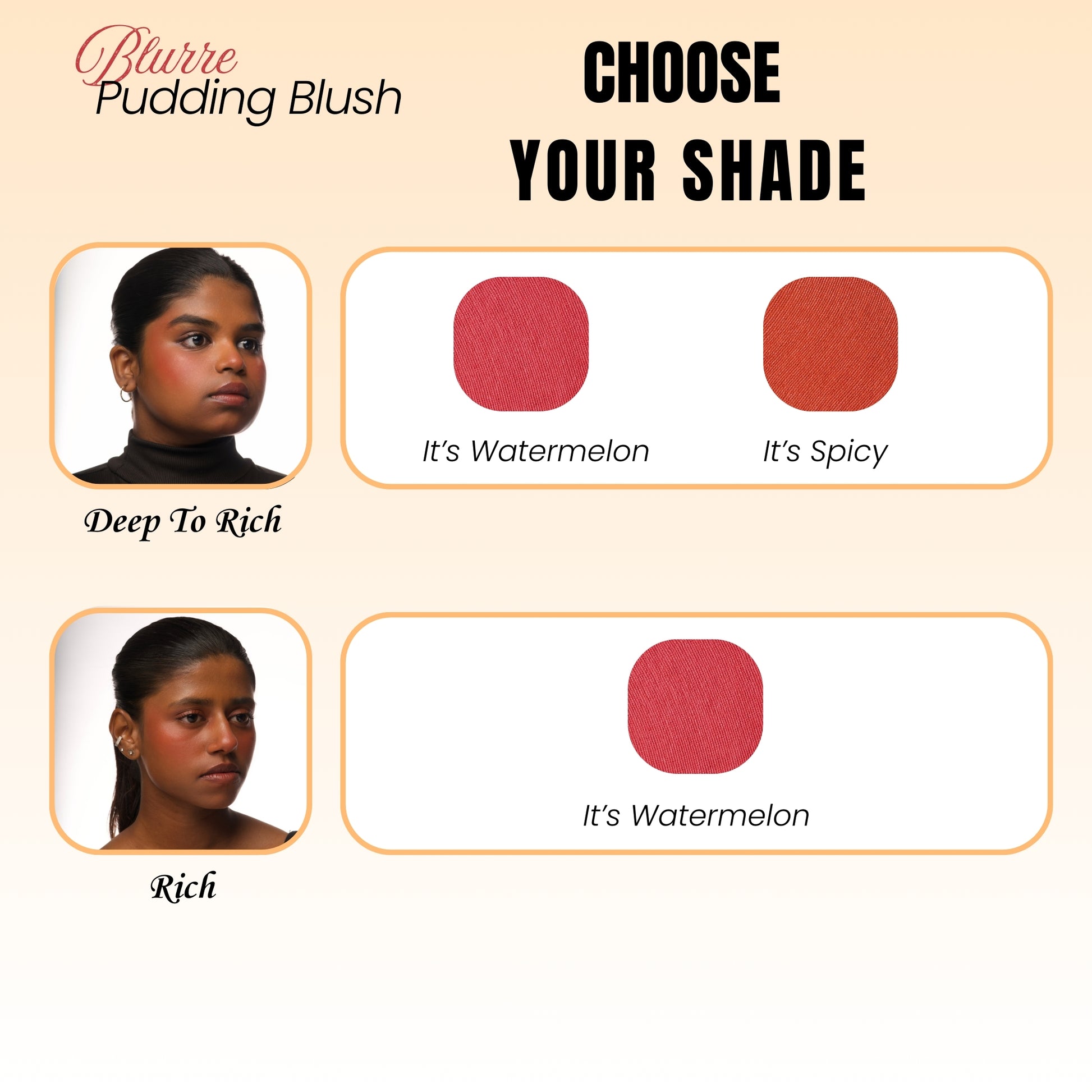 Its_bubblegum Neon Pink blush for  Medium to Deep skin