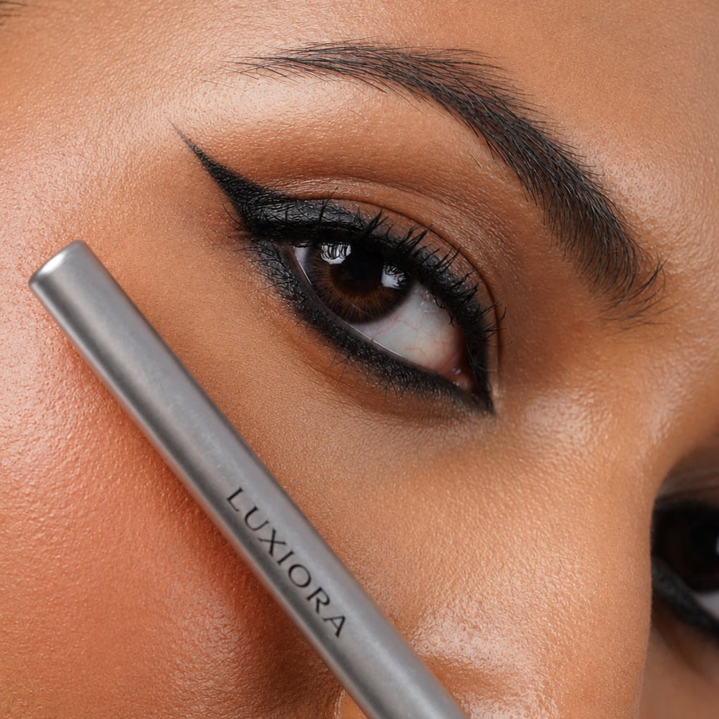 Kohl kajal on fair medium and deep Indian skin tones