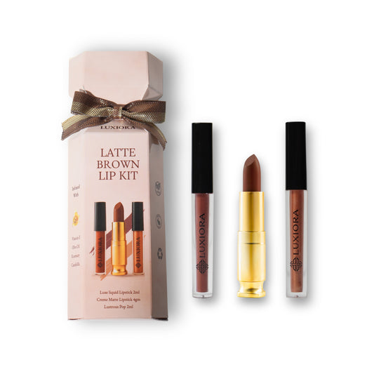 Latte Brown lip kit