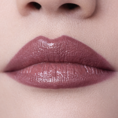 Latte Brown lip kit lip swatch