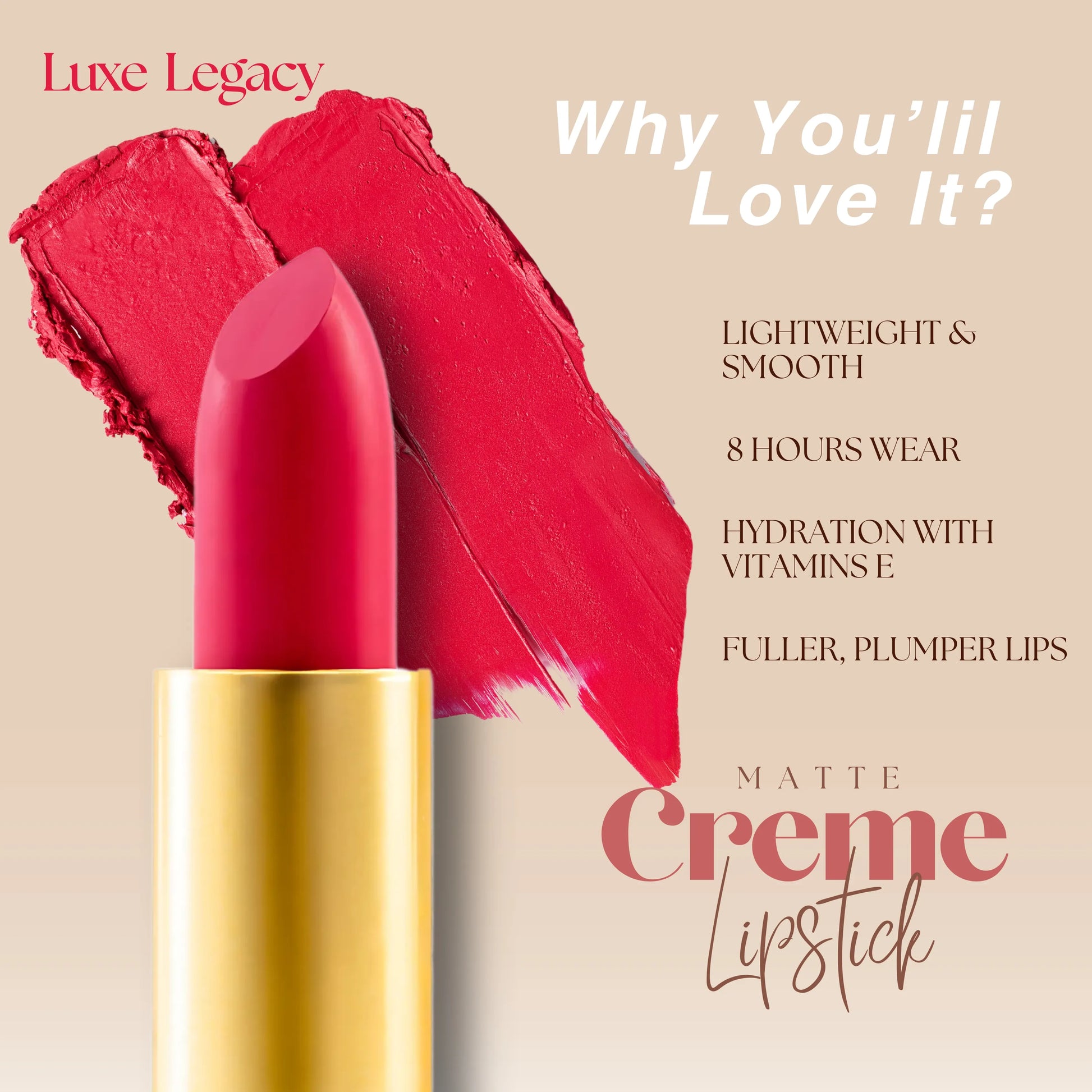 Luxe Legacy- Vibrant Hot Pink