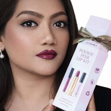 Pookie pink lip kit founder face